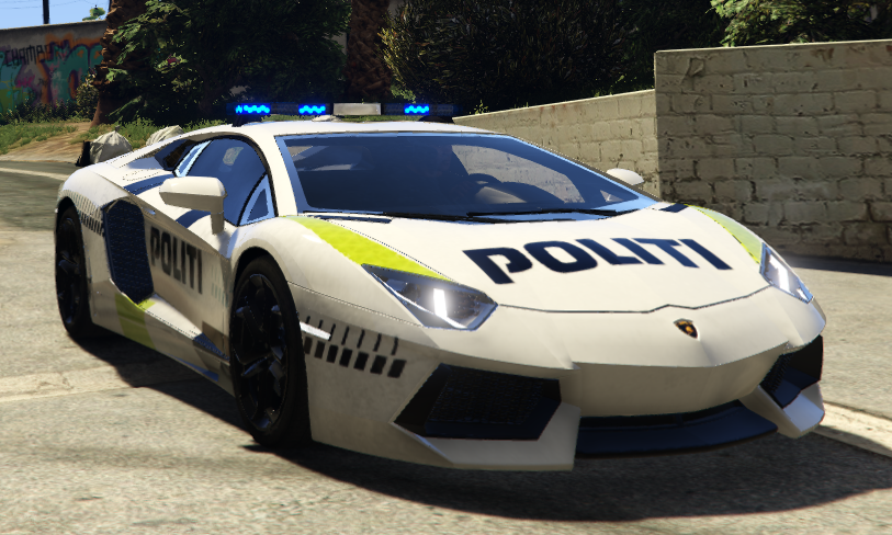 gta 5 lamborghini da polícia